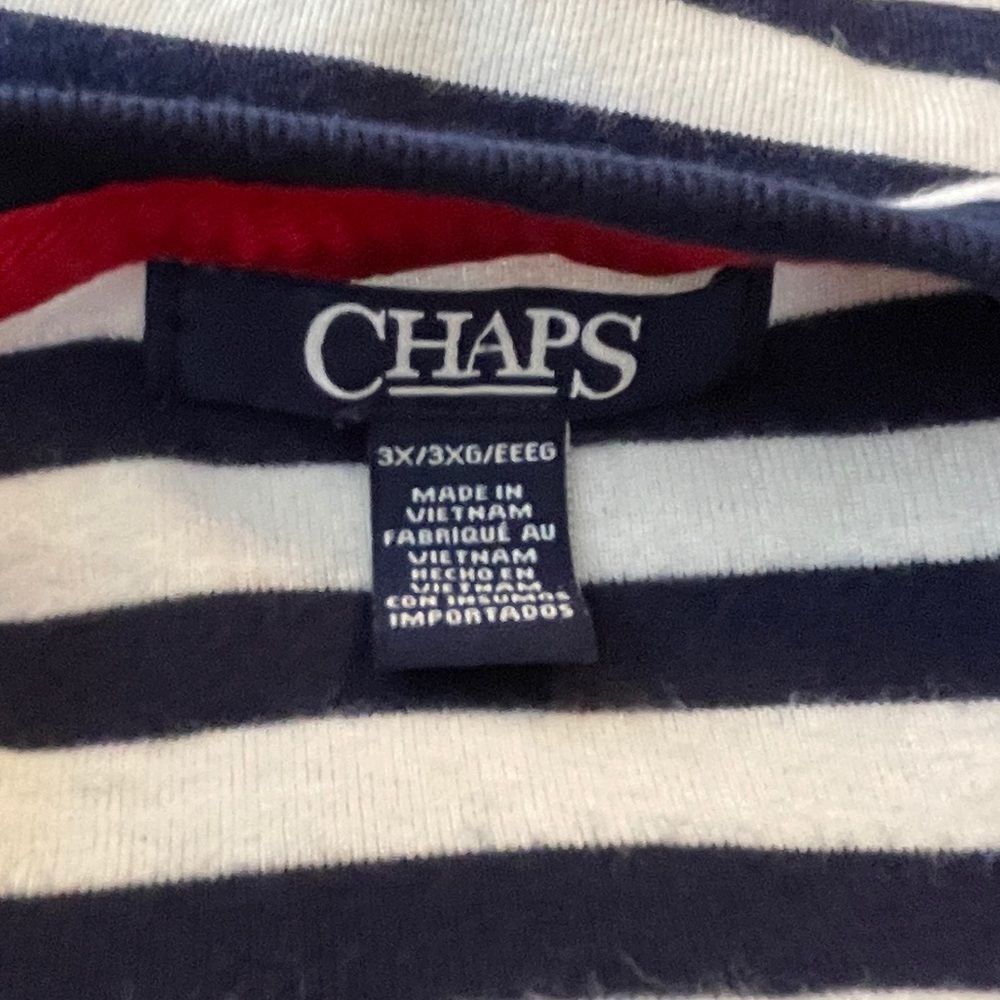 Chaps Striped Top‎ - Picture 6 of 7